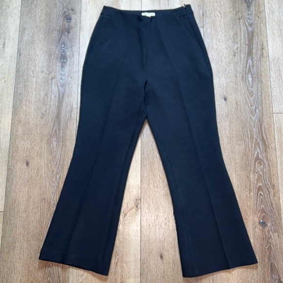 Whistles Black Polyester Ankle Trousers Size 6US - Picture 1 of 10